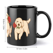 Load image into Gallery viewer, You’re My Valentine Yellow Labrador Coffee Mug-Mug-Dog Dad Gifts,Dog Memorial Gifts,Dog Mom Gifts,Labrador,Mugs-5