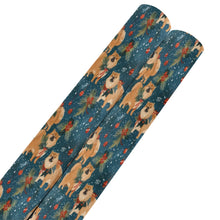 Load image into Gallery viewer, Yuletide Charm Chow Chow Christmas Gift Wrapping Paper - 2 Rolls-Christmas Ornament-Chow Chow,Christmas,Wrapping Paper-Chow Chow-5