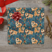 Load image into Gallery viewer, Yuletide Charm Chow Chow Christmas Gift Wrapping Paper - 2 Rolls-Christmas Ornament-Chow Chow,Christmas,Wrapping Paper-1
