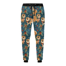 Load image into Gallery viewer, Yuletide Charm Chow Chow Christmas Unisex Sweatpants-Apparel-Apparel, Chow Chow, Christmas, Dog Dad Gifts, Dog Mom Gifts, Pajamas-4