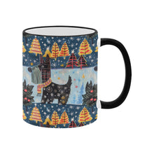 Load image into Gallery viewer, Yuletide Christmas Scottish Terrier Coffee Mug-3