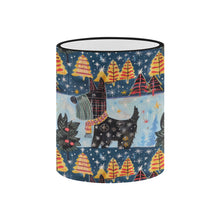 Load image into Gallery viewer, Yuletide Christmas Scottish Terrier Coffee Mug-6