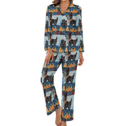 Yuletide Christmas Scottish Terrier Pajamas Set for Women-Pajamas-Apparel, Christmas, Dog Mom Gifts, Pajamas, Scottish Terrier-4