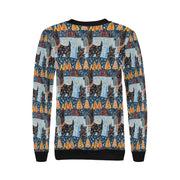 Yuletide Christmas Scottish Terrier Sweatshirt for Women-Apparel-Apparel, Christmas, Dog Mom Gifts, Scottish Terrier, Sweatshirt-4
