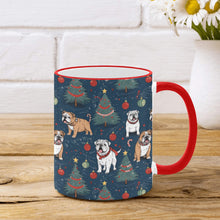 Load image into Gallery viewer, Yuletide English Bulldog Bliss Christmas Mug-2
