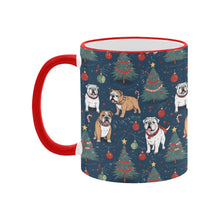 Load image into Gallery viewer, Yuletide English Bulldog Bliss Christmas Mug-3