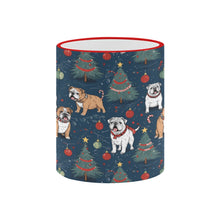 Load image into Gallery viewer, Yuletide English Bulldog Bliss Christmas Mug-5