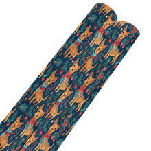Load image into Gallery viewer, Yuletide Frolic Airedale Terriers Christmas Gift Wrapping Paper - 2 Rolls-Christmas Ornament-Airedale Terrier,Christmas,Wrapping Paper-Airedale Terrier-ONE SIZE-5