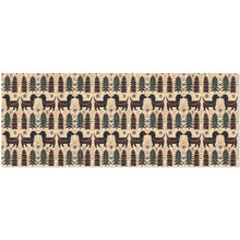 Load image into Gallery viewer, Yuletide Kisses Black Tan Dachshunds Christmas Gift Wrapping Paper - 2 Rolls-Christmas Ornament-Christmas,Dachshund,Wrapping Paper-1