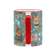 Load image into Gallery viewer, Yuletide Yorkies Christmas Coffee Mug-5