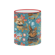 Load image into Gallery viewer, Yuletide Yorkies Christmas Coffee Mug-6
