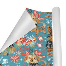 Load image into Gallery viewer, Yuletide Yorkies Christmas Gift Wrapping Paper - 2 Rolls-Christmas Ornament-Christmas,Wrapping Paper,Yorkie-2