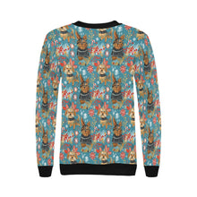 Load image into Gallery viewer, Yuletide Yorkies Christmas Sweatshirt for Women-Apparel-Apparel, Christmas, Dog Mom Gifts, Sweatshirt, Yorkshire Terrier-4