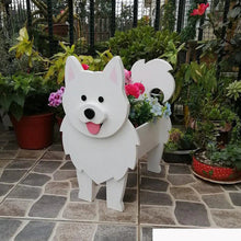 Load image into Gallery viewer, 3D American Eskimo Dog Love Small Flower Planter-Home Decor-American Eskimo Dog, Dogs, Flower Pot, Home Decor-20