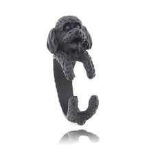 Load image into Gallery viewer, 3D Bichon Frise Finger Wrap Rings-Dog Themed Jewellery-Bichon Frise, Dogs, Jewellery, Ring-7