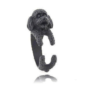 3D Bichon Frise Finger Wrap Rings-Dog Themed Jewellery-Bichon Frise, Dogs, Jewellery, Ring-7