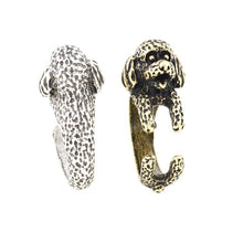 Load image into Gallery viewer, 3D Bichon Frise Finger Wrap Rings-Dog Themed Jewellery-Bichon Frise, Dogs, Jewellery, Ring-9