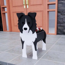 Load image into Gallery viewer, 3D Black Schnauzer Love Small Flower Planter-Home Decor-Dogs, Flower Pot, Home Decor, Schnauzer-Border Collie-11