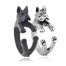 Load image into Gallery viewer, 3D Boxer Finger Wrap Rings-Dog Themed Jewellery-Boxer, Dogs, Jewellery, Ring-16
