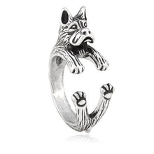 Load image into Gallery viewer, 3D Boxer Finger Wrap Rings-Dog Themed Jewellery-Boxer, Dogs, Jewellery, Ring-8