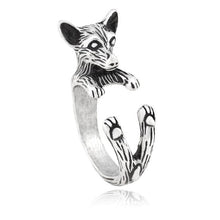 Load image into Gallery viewer, 3D Chihuahua Finger Wrap Rings-Dog Themed Jewellery-Chihuahua, Dogs, Jewellery, Ring-3