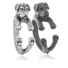 Load image into Gallery viewer, 3D English Mastiff Finger Wrap Rings-Dog Themed Jewellery-Dogs, English Mastiff, Jewellery, Ring-11