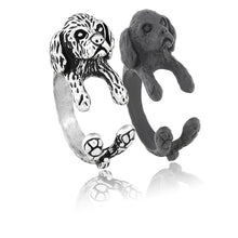 Load image into Gallery viewer, 3D Lhasa Apso Finger Wrap Rings-Dog Themed Jewellery-Dogs, Jewellery, Lhasa Apso, Ring-7