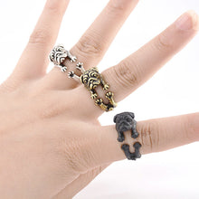 Load image into Gallery viewer, 3D Pug Finger Wrap Rings-Dog Themed Jewellery-Dogs, Jewellery, Pug, Ring-1