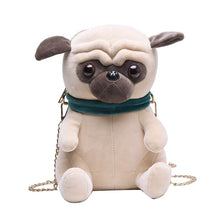 Load image into Gallery viewer, 3D Pug Love Backpack and Shoulder Bag-Accessories-Accessories, Bags, Dogs, Pug-12