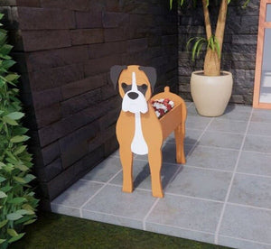 3D Rottweiler Love Small Flower Planter-Home Decor-Dogs, Flower Pot, Home Decor, Rottweiler-Boxer-5