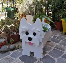 Load image into Gallery viewer, 3D Rottweiler Love Small Flower Planter-Home Decor-Dogs, Flower Pot, Home Decor, Rottweiler-9