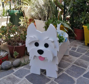 3D Rottweiler Love Small Flower Planter-Home Decor-Dogs, Flower Pot, Home Decor, Rottweiler-9