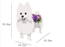 Load image into Gallery viewer, 3D Samoyed Love Small Flower Planter-Home Decor-Dogs, Flower Pot, Home Decor, Samoyed-2