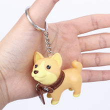 Load image into Gallery viewer, 3D Shiba Inu Love Keychain-Accessories-Accessories, Dogs, Keychain, Shiba Inu-Shiba Inu-1