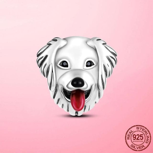 Adorable Golden Retriever Charm Perfect Gift for any Golden Retrieve