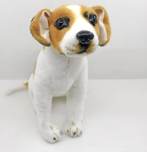 Load image into Gallery viewer, image of an adorable beagle stuffed animal plush toy - frontview