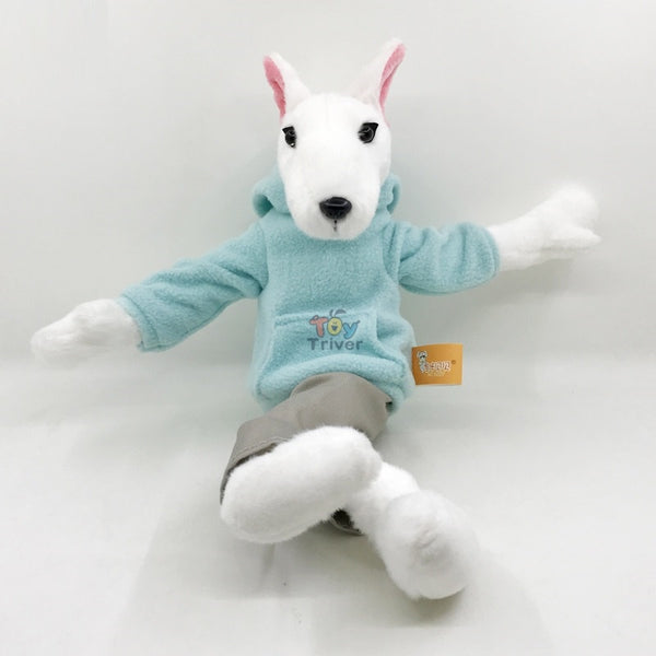 Dancing Bull Terrier Stuffed Animal Plush Toys