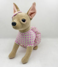 Load image into Gallery viewer, image of an adorable chihuahua stuffed animal plush toy-sideview