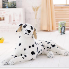 Load image into Gallery viewer, image of a dalmatian stuffed animal plush toy - lying
