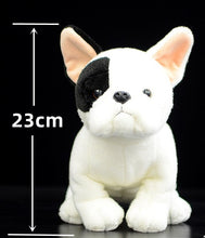 Load image into Gallery viewer, image of an adorable french bulldog stuffed animal plush toy - size