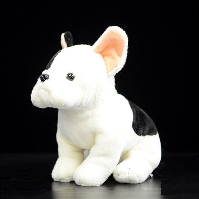 image of an adorable french bulldog stuffed animal plush toy standing