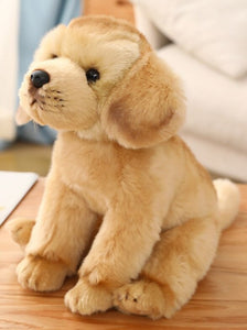 image of a golden retriever stuffed animal plush toy