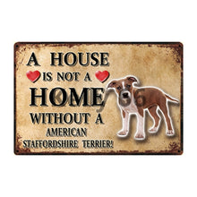Load image into Gallery viewer, A House Is Not A Home Without A Ibizan Hound Tin Poster-Sign Board-Dogs, Home Decor, Ibizan Hound, Sign Board-12