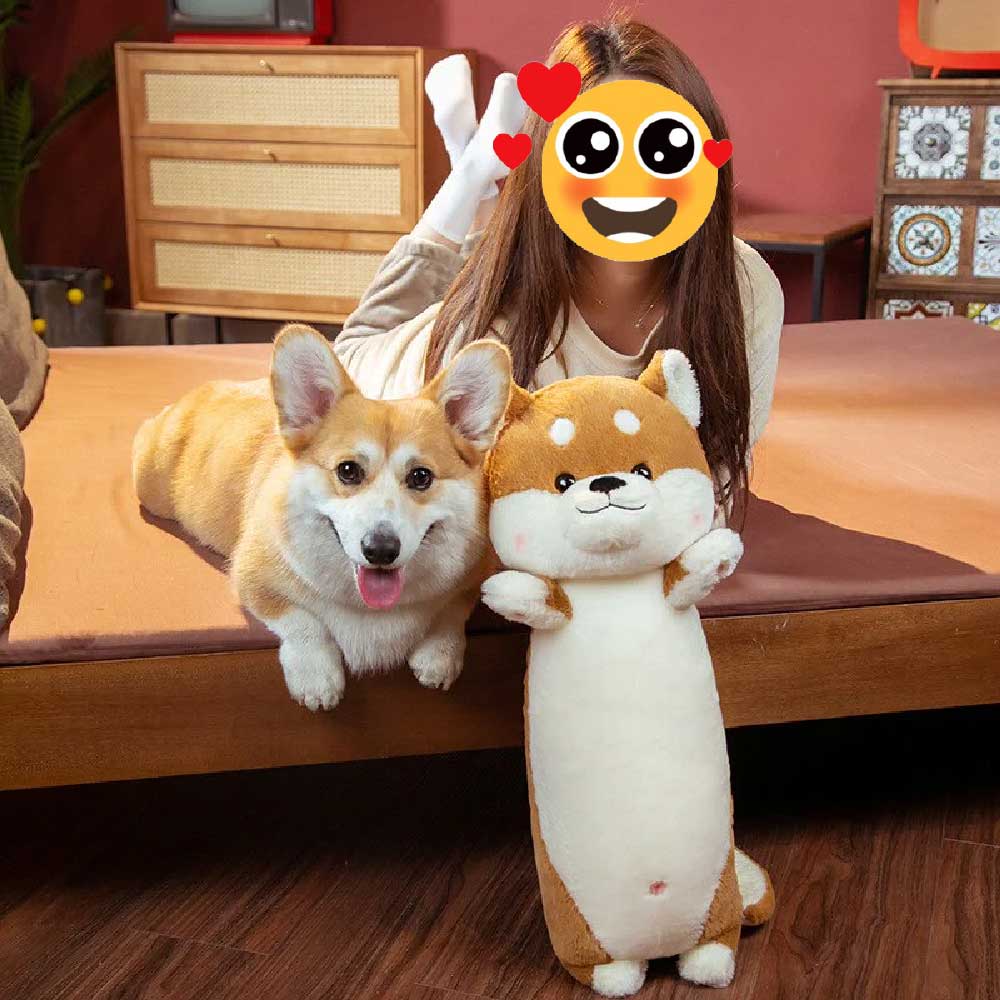  Auspicious beginning Shiba Inu Plush-19.6 Corgi Plush Dog  Plushies Stuffed Animal, Plushie Toy Anime Kawaii Plush Soft Pillow, Giant  Plushies Plushy, Cute Plushies Birthday Gifts for Kids Boys Girls : Toys