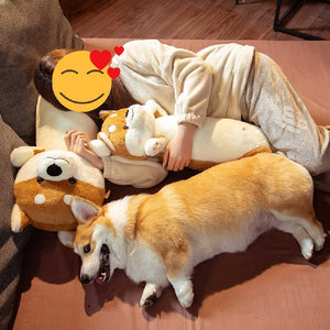 Hug Me Shiba Inu Stuffed Animal Plush Toy Pillows-Soft Toy-Dogs, Home Decor, Shiba Inu, Soft Toy, Stuffed Animal, Stuffed Cushions-8