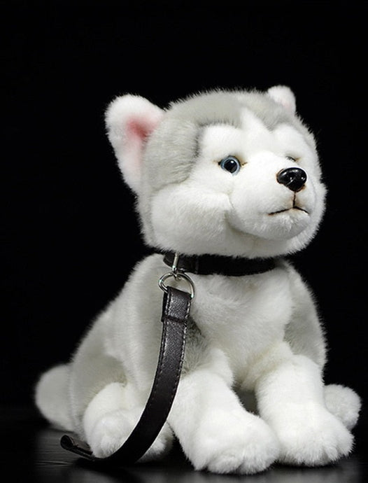 image of a husky stuffed animal plush toy