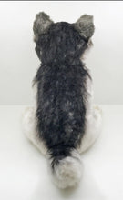 Load image into Gallery viewer, image of an adorable husky stuffed animal plush toy - backview