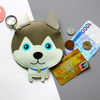 Load image into Gallery viewer, Doggo Love Coin Purses and Keychains-Accessories-Accessories, Bags, Dogs, Keychain-Husky-5