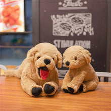 Load image into Gallery viewer, image of mom and baby labrador stuffed animal plush toys