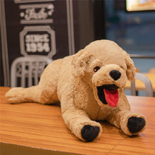 Load image into Gallery viewer, image of mom and baby labrador stuffed animal plush toys - baby